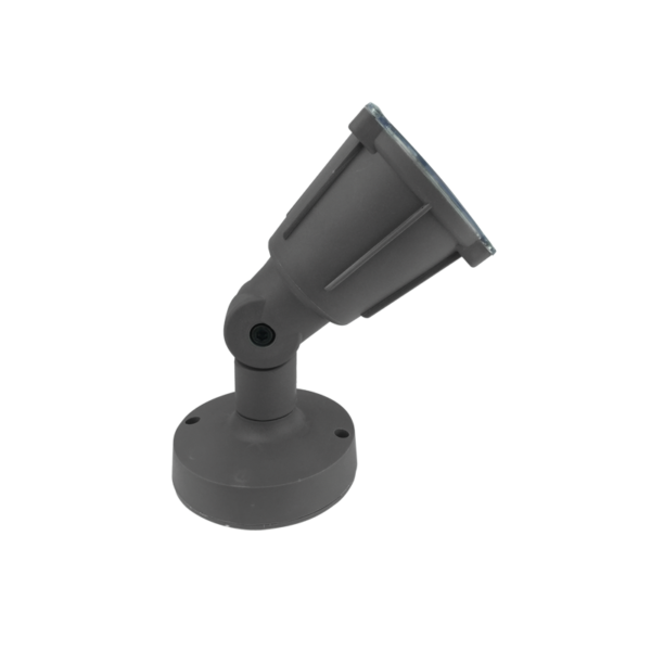 LED PP GREY SPOT LIGHT230V IP54 6W 6000K 500Lm SMD120°Ra80 ACA – KERT660G