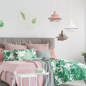 ACA DECOR   – Κρεμαστό Φωτιστικό 1ΧΕ27 Μεταλλικό Λευκό Φ33ΧΗ128cm