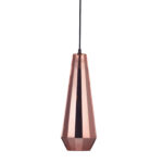 Κρεμαστό 1ΧΕ27 Γυαλί Χάλκινο Φ150 ACA DECOR   – KS174415PC