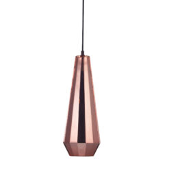 Κρεμαστό 1ΧΕ27 Γυαλί Χάλκινο Φ150 ACA DECOR – KS174415PC