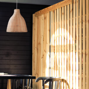 Κρεμαστό Φωτιστικό 1ΧΕ27 Καλάθι Από Φυσική Λυγαριά Φ250 ACA DECOR  – KS182026P