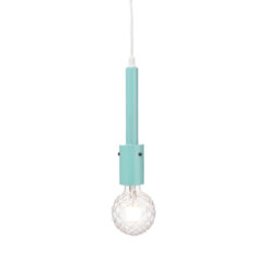 Κρεμαστό Φωτιστικό 1XE27 Μεταλλικό Mέντα Φ50 ACA DECOR  – KS2084P51SMN