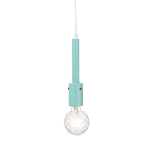 Κρεμαστό Φωτιστικό 1XE27 Μεταλλικό Mέντα Φ50 ACA DECOR – KS2084P51SMN