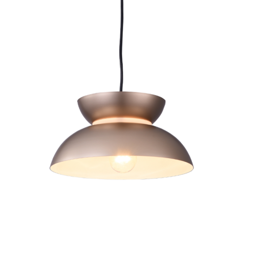 ACA DECOR   κρεμαστό φωτιστικό 1xE27 σε χρυσό χρώμα – KS871P29CG