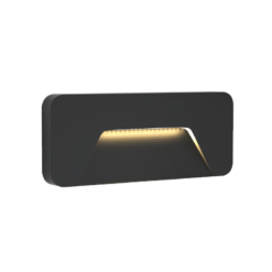 it-Lighting Kentucky LED 3W 3CCT Outdoor Wall Lamp Anthracite D:22cmx8cm (80202040)