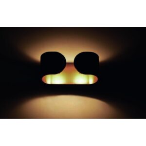 Απλίκα Τοίχου LED Λευκό Ματ Οβάλ 6W Up-Down Θερμό Λευκό 3000K ACA DECOR  – L35049