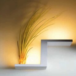 Επιτοίχιο Φωτιστικό LED Tetris Μαύρο 8W Upside Θερμό Λευκό 3000K ACA DECOR   – L36294BK