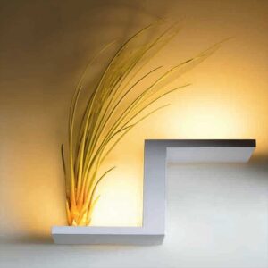 Επιτοίχιο Φωτιστικό LED Tetris Μαύρο 8W Upside Θερμό Λευκό 3000K ACA DECOR   – L36294BK