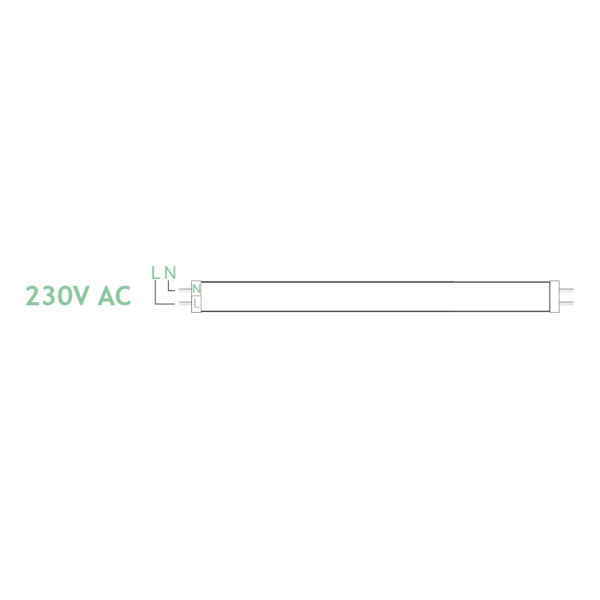 LED Λάμπα T8 G13 90cm 12W Diolamp 1350lm 160° Φυσικό Λευκό 4000K – 12T8HENW