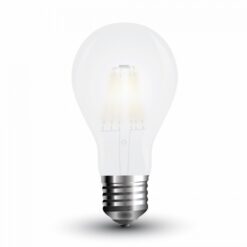 Λάμπα LED E27, λευκή ψυχρή φωτεινότητα, ανθεκτική και οικονομική στην κατανάλωση ενέργειας.