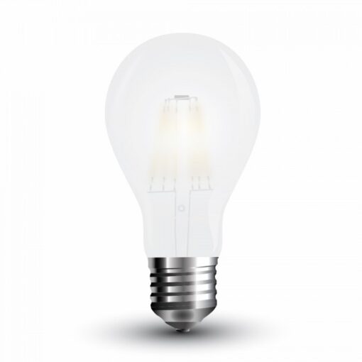 Λάμπα LED E27, λευκή ψυχρή φωτεινότητα, ανθεκτική και οικονομική στην κατανάλωση ενέργειας.