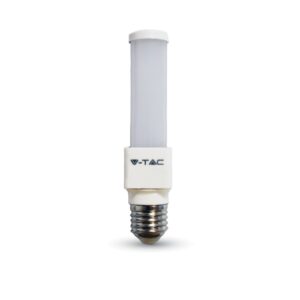 LED λάμπα V-TAC, κάθετος σχεδιασμός, βάση E14, κατάλληλη για φωτιστικά και εξοικονόμηση ενέργειας.