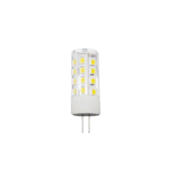 LED Λάμπα G4 5W 400lm 360° 12V AC/DC Diolamp Θερμό Λευκό 3000K – G428355WW