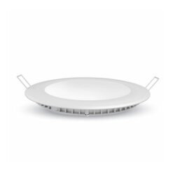 LED Πάνελ Στρογγυλό 18W V-TAC 120° 1400lm Ø225 Φυσικό 4000K – 214861