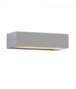 LED Φωτιστικό Απλίκα Up-Down 9W V-TAC Γκρι IP65 Θερμό 3000Κ – 218239