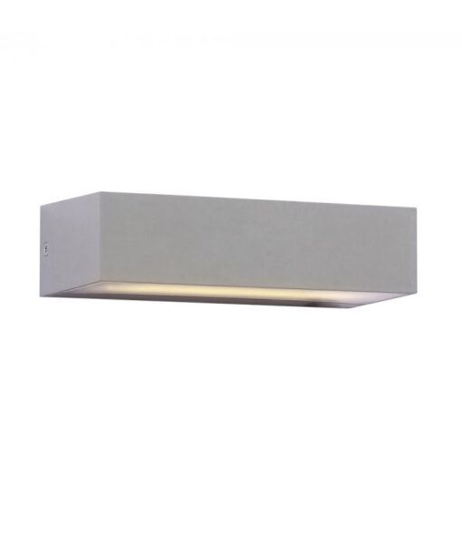 LED Φωτιστικό Απλίκα Up-Down 9W V-TAC Γκρι IP65 Θερμό 3000Κ – 218239