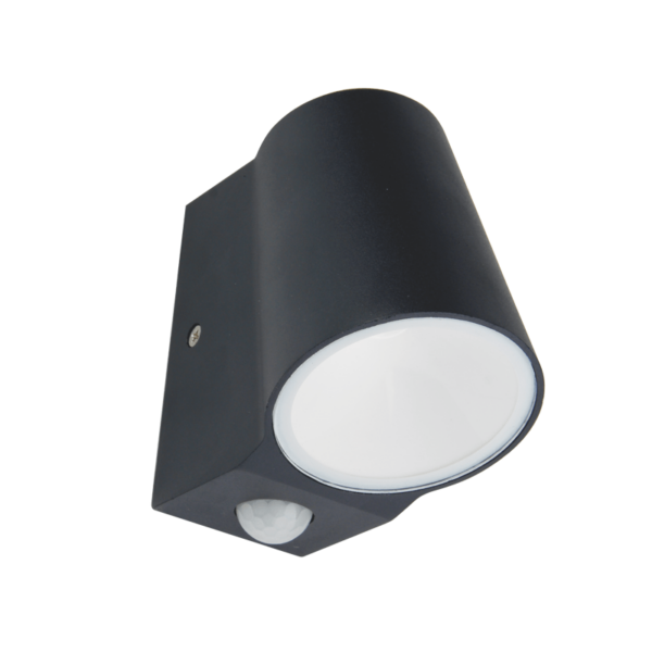 ΑΠΛΙΚΑ ΕΞΩΤΕΡΙΚΟΥ ΧΩΡΟΥ ΜΕ ΑΙΣΘΗΤΗΡΑ ΚΙΝΗΣΗΣ ΣΕ ΣΚΟΥΡΟ ΓΚΡΙ 6W IP54 ACA – LG0509GPIR