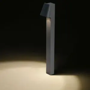  ΚΟΛΩΝΑΚΙ ΕΞΩΤΕΡΙΚΟΥ ΧΩΡΟΥ ΣΕ ΣΚΟΥΡΟ ΓΚΡΙ 61,9CM 6W IP54 ACA – LG0510G-620