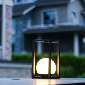 Επιτραπέζιο φωτιστικό μπαταρίας LED εξωτερικού χώρου 1W θερμό λευκό φως 3000Κ LUA – LG0665G