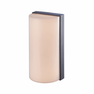 Στεγανή Επιτοίχια Πλαφονιέρα Εξωτερικού Χώρου με Ενσωματωμένο LED σε Σκούρο Γκρι Χρώμα ACA – LG1322G