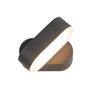 ΕΠΙΤΟΙΧΟ ΦΩΤΙΣΤΙΚΟ  ΕΞΩΤΕΡΙΚΟΥ ΧΩΡΟΥ ΣΚΟΥΡΟ ΓΚΡΙ 7W 320LM 100° 230V  3.000K  IP54  ACA – LG1681G