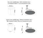 Aca Lighting Ospot Mini Σποτ Χωνευτό LED 1W Στρογγυλό  Θερμό  3000Κ IP65 – LG20130