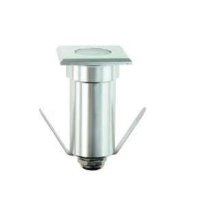 Aca Lighting Ospot Mini Σποτ Χωνευτό LED 1W Τετράγωνο  Θερμό 3000Κ IP65 – LG20230