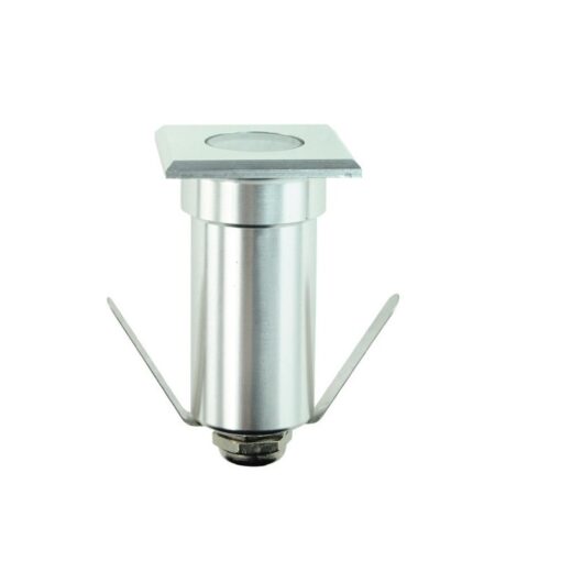 Aca Lighting Ospot Mini Σποτ Χωνευτό LED 1W Τετράγωνο  Θερμό 3000Κ IP65 – LG20230