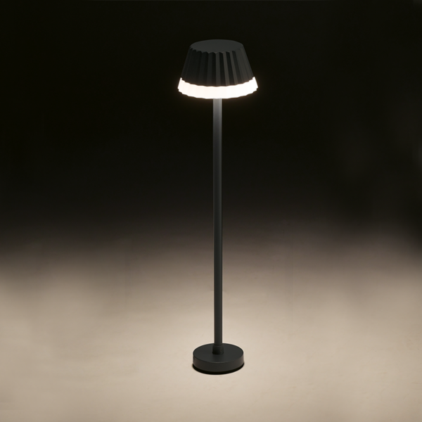 LED ΦΩΤΙΣΤΙΚΟ ΔΑΠΕΔΟΥ ΕΞΩΤΕΡΙΚΟΥ ΧΩΡΟΥ ΣΚΟΥΡΟ ΓΚΡΙ 62CM 10W IP65  ACA – LG2122G-600