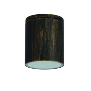 Φωτιστικό Σποτ Οροφής 1ΧGU10 Χρυσό-Μαύρο Αλουμίνιο IP65 ACA – LG2301GU10GB