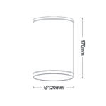 Επιτοίχιο Φωτιστικό 1ΧE27 Λευκό Αλουμίνιο IP65 ACA – LG2302E27W