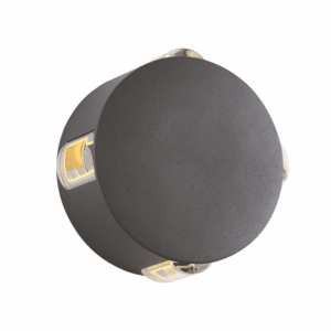 LED ΑΠΛΙΚΑ ΕΞΩΤΕΡΙΚΟΥ ΧΩΡΟΥ ΣΤΡΟΓΓΥΛΗ ΜΕ 4 ΔΕΣΜΕΣ ΦΩΤΟΣ – 5W IP54 ACA – LG2621G