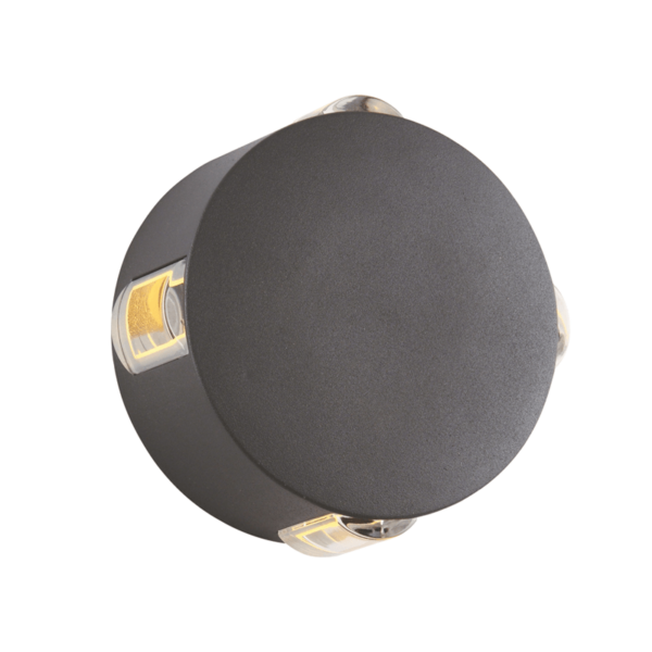 LED ΑΠΛΙΚΑ ΕΞΩΤΕΡΙΚΟΥ ΧΩΡΟΥ ΣΤΡΟΓΓΥΛΗ ΜΕ 4 ΔΕΣΜΕΣ ΦΩΤΟΣ – 5W IP54 ACA – LG2621G