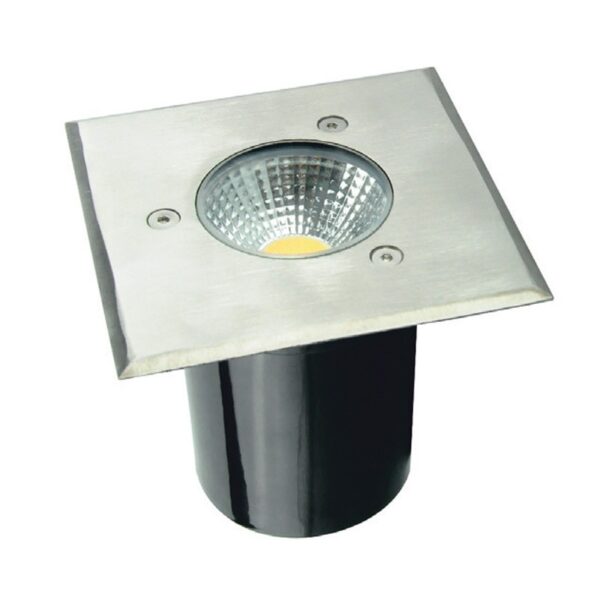 Φωτιστικό Σποτ Δαπέδου Τετράγωνο Χωνευτό LED 7W Θερμό  IP67 ACA – LG2642