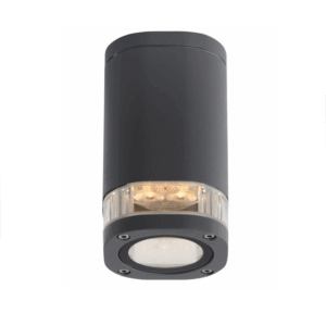 Απλίκα σποτ 1x GU10 σκούρο γκρι IP54 – LG2883G