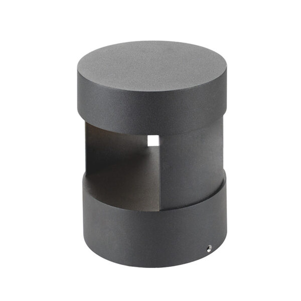 Επιτοίχιο Φωτιστικό Εξωτερικού Χώρου με Ενσωματωμένο LED σε Γκρι Χρώμα  9W 200LM 79° 230V AC 3.000K Σκούρο Γκρι CRI80 IP54 ACA – LG3271G