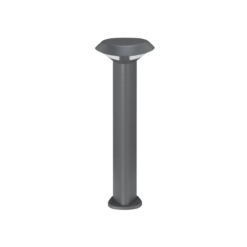 LED ΚΟΛΩΝΑΚΙ ΕΞΩΤΕΡΙΚΟΥ ΧΩΡΟΥ ΣΚΟΥΡΟ ΓΚΡΙ 50CM 7W IP54 ACA – LG3802G-500