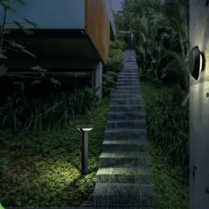 LED ΑΠΛΙΚΑ ΕΞΩΤΕΡΙΚΟΥ ΧΩΡΟΥ ΣΚΟΥΡΟ ΓΚΡΙ 7W IP54  ACA – LG3804G