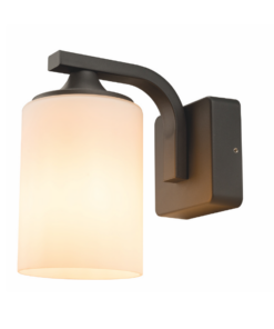 Aca Επιτοίχιο Φωτιστικό με Καπέλο Εξωτερικού Χώρου IP54 E27 σε Γκρι Χρώμα –  LG5771G