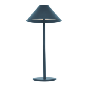 Επιτραπέζιο Επαναφορτιζόμενο Φωτιστικό Πορτατιφ LED 3W Σκόυρο Γκρι Θερμό 3000Κ IP54 με Dimmer ACA – LG5860G-300