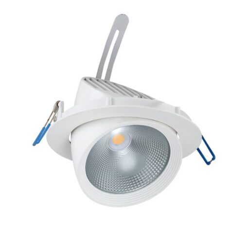 Χωνευτό LED COB Κινούμενο 30W Φυσικό 4000K 60° 3600lm 5YRS ACA – LINO3040N