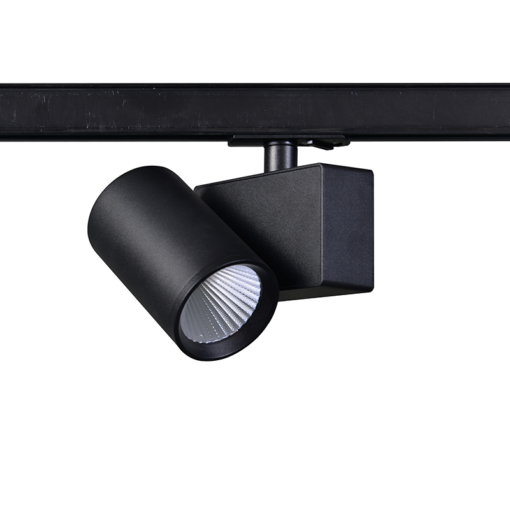 Φωτιστικό Ράγας LED Μαύρο 20W 3000K 2 Καλωδίων  38° 2200lm ACA – LISOR2030B2N