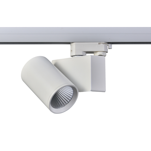 Φωτιστικό Ράγας LED Λευκό  20W 3000K 4 Καλωδίων  38° 2200lm ACA – LISOR2030W4N