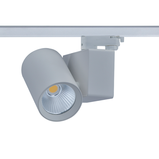 Φωτιστικό Ράγας LED 20W 34° 4000K 2100lm 4 Καλωδίων Γκρι ACA – LISOR2040G4