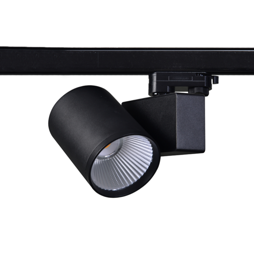 Φωτιστικό Ράγας LED Μαύρο 40W 3000K 4 Καλωδίων  38° 4200lm ACA – LISOR4030B4N