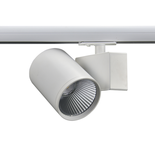 Φωτιστικό Ράγας LED Λευκό  40W 3000K 2 Καλωδίων  38° 4200lm ACA – LISOR4030W2N