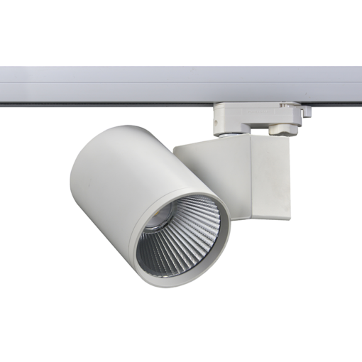 Φωτιστικό Ράγας LED Λευκό 40W 3000K 4 Καλωδίων 38° 4200lm ACA – LISOR4030W4N