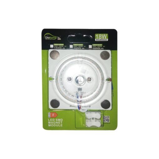LED SMD Μαγνητικό MODULE 18W 230V 1600lm 160° 4000K Ra80 ACA – LM8018NW