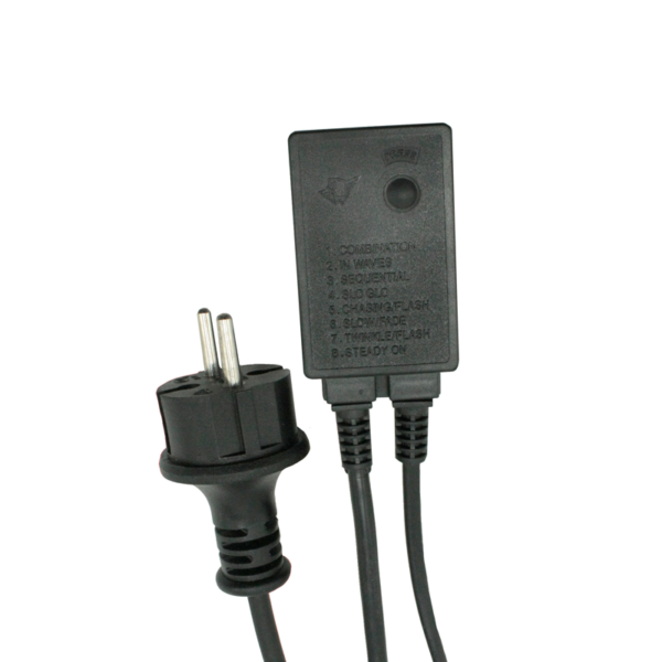 ΜΗΧΑΝΙΣΜΟΣ ΔΙΚΑΝΑΛΟΥ LED ΦΩΤΟΣΩΛΗΝΑ ΜΑΧ 20m IP44 1.5m ACA – LRC3W20MBB