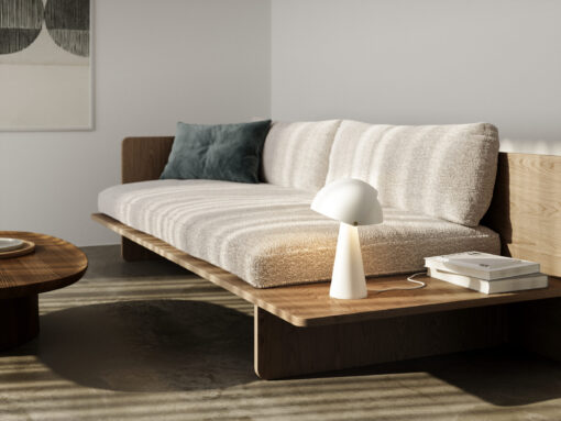 Επιτραπέζιο Φωτιστικό DFTP  Align 1xE27 Λευκού Χρώματος – 2120095001